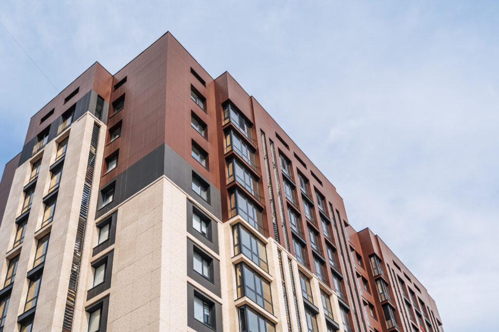 Residential apartment block