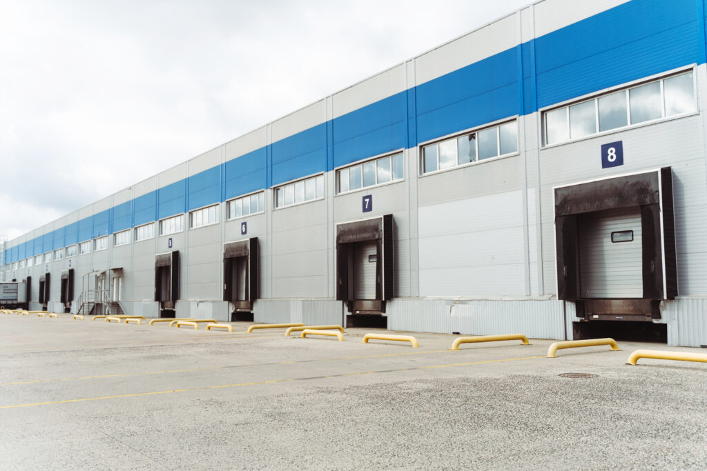 Distribution centre loading docks