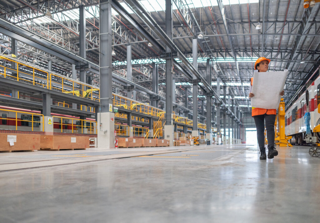 Manufacturing facility interior