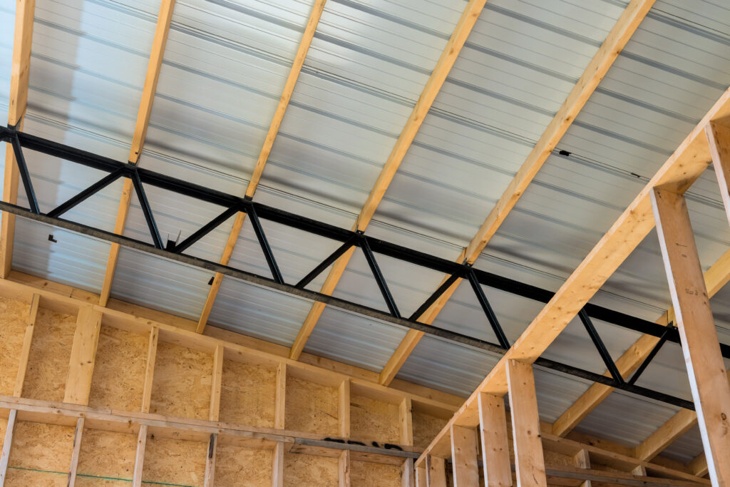 Structural works inside a residential building